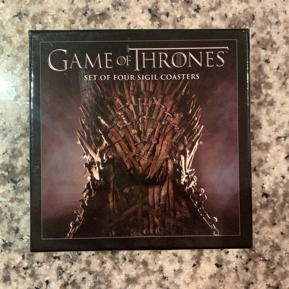 Game of Thrones Coasters - NWOT
